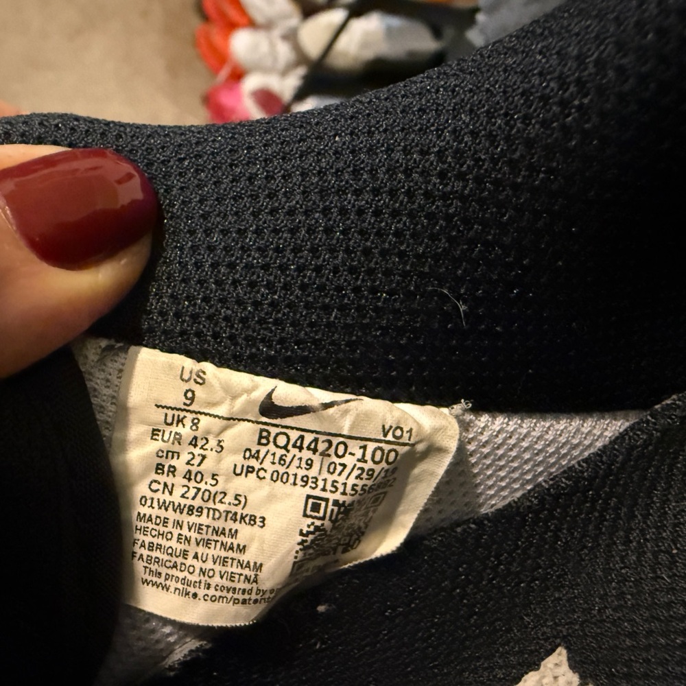 Nike Black And White Sportswear Sneakers - image 4